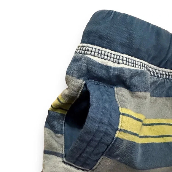 Tea Collection | Striped Baby Short (12-18 mos) 💛💙 - Picture 2 of 5